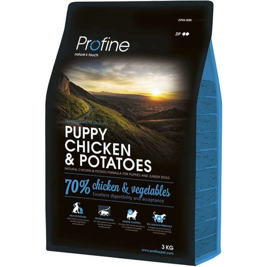 Profine Puppy Chicken& Potatoes Köpek Maması 3,0 Kg Fiyatı