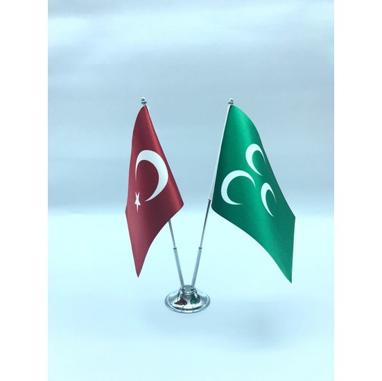 Gönder Bayrak Osmanlı Üç Hilal Bayrağı 15X22,5Cm İkili Fiyatı