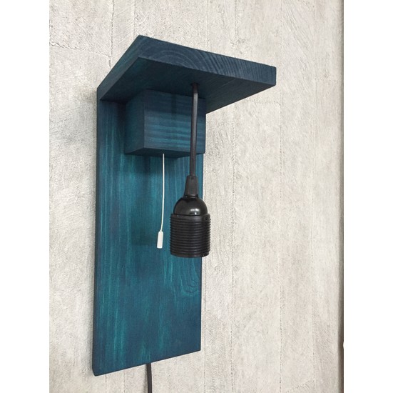 DokDesign Switch İpli Ahşap Duvar Lambası Fiyatı
