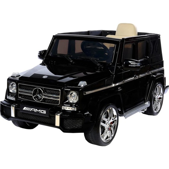 Baby Toys Mercedes Benz G63 Jeep Siyah Akülü Araba