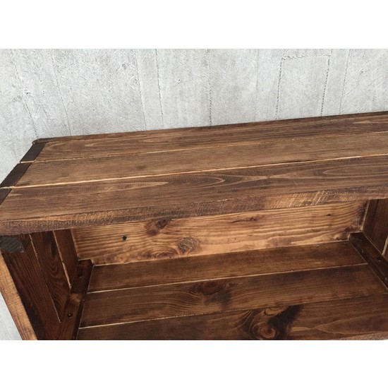 Dokdesign Masif Tahta Kasa Duvar Rafı Fiyatı Taksit Seçenekleri