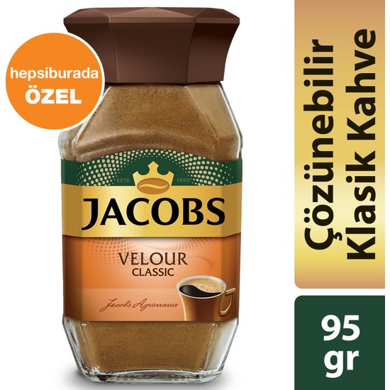 Jacobs Velour Classic Kahve 95 gr Fiyatı Taksit Seçenekleri