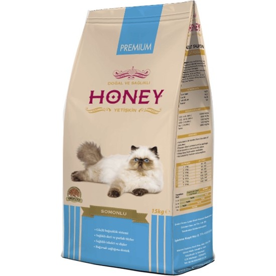 Honey Somonlu Yetişkin Kedi Maması 15 Kg Fiyatı