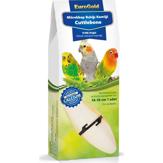 Eurogold Mürekkep Balığı Kemiği Tekli 14-16 Cm