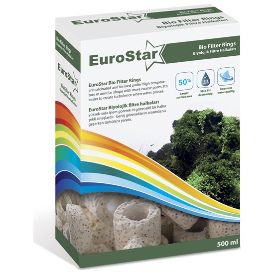 Eurostar Bio Filter Ring Beyaz 500 Ml
