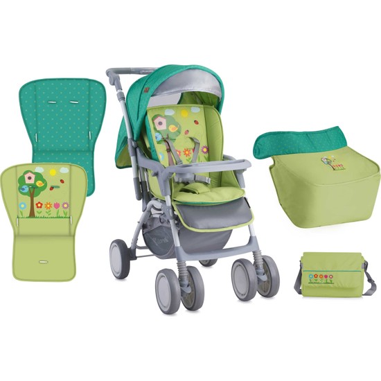 Lorelli Combi Çift Yönlü Bebek Arabası Green Garden Fiyatı