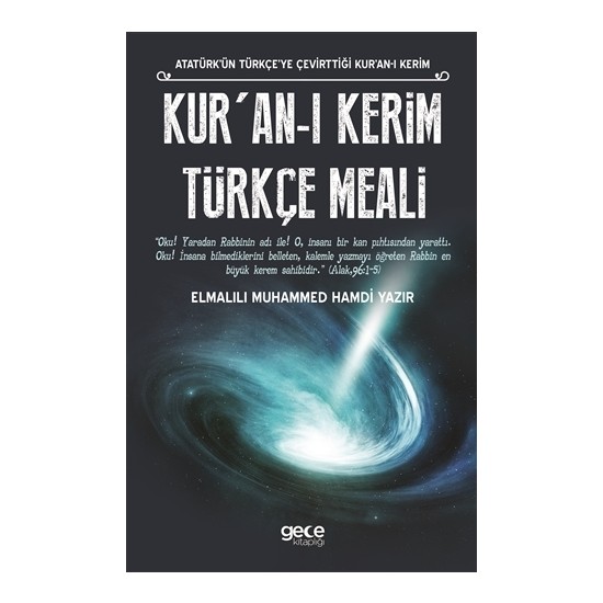 Kur'an-ı Kerim Türkçe Meali