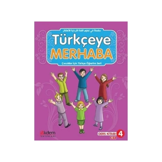 Akdem Yayınları Türkçeye Merhaba A2-2 Ders Kitabı + Çalışma Kitabı