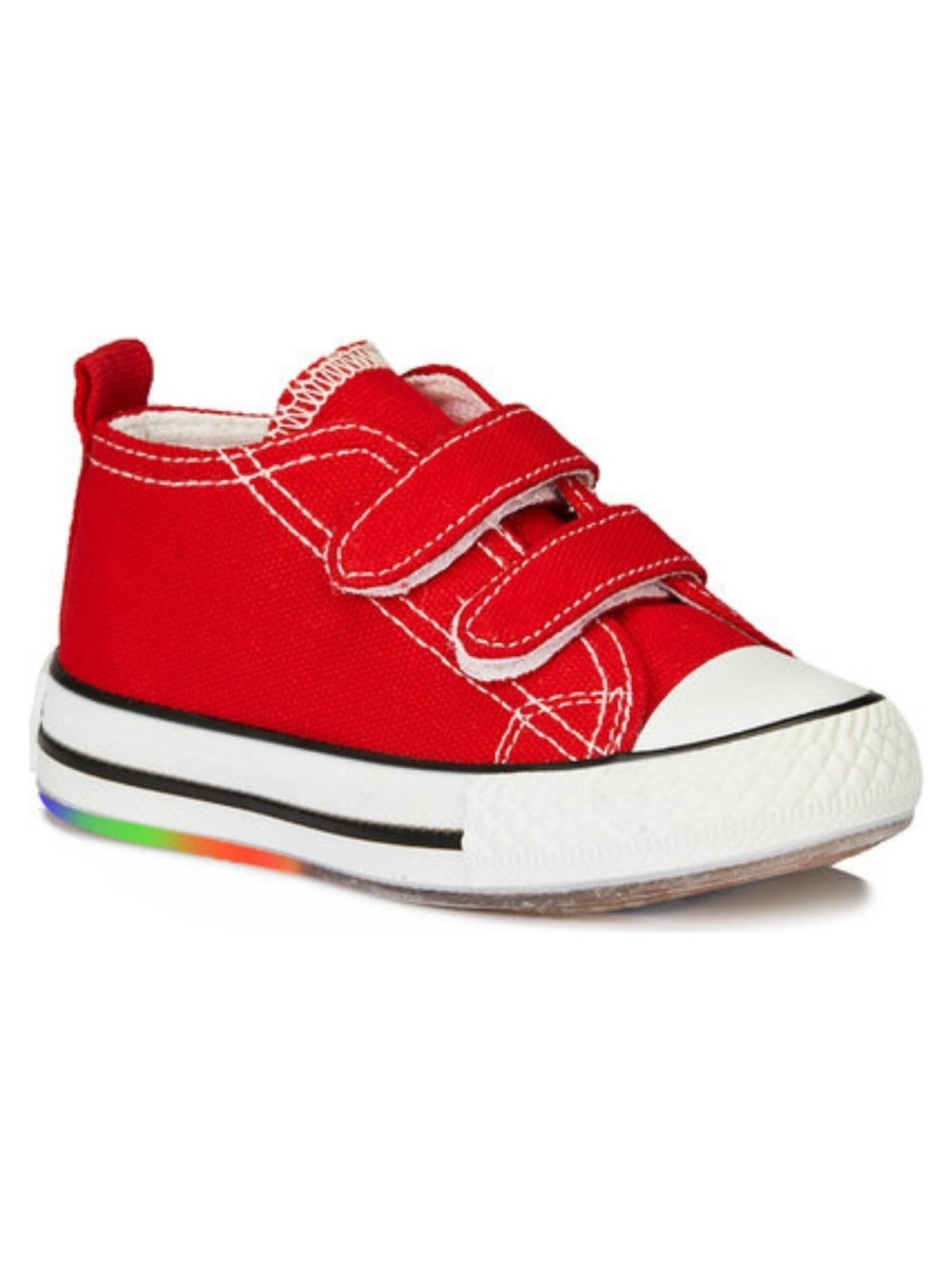 Vicco Pino Kız / Erkek Çocuk Işıklı Siyah Beyaz Sneaker Bebe Patik Spor Ayakkabı 925.P20Y.150 - Görsel 3