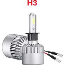 HRPAK S2 Serisi 8000 Lümen LED Xenon Far Ampulü H1 / H3 / H4 / H7 / H11 / 880 / 9005 / 9006