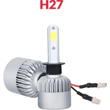 HRPAK S2 Serisi 8000 Lümen LED Xenon Far Ampulü H1 / H3 / H4 / H7 / H11 / 880 / 9005 / 9006