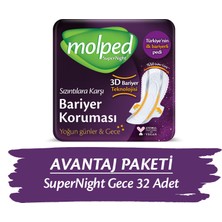 Molped Supernight Gece Avantaj Paketi 32 Adet