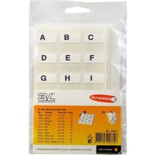 3l 3l 10517 Yapışkanlı Ayraç Seperatör Beyaz A-Z