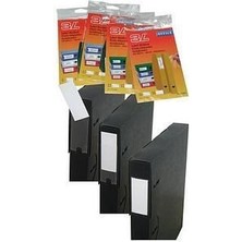 3L 3l, 3l 10305 Yapışkanlı Dosya Sırt Cep 19X75 mm Şeffaf 16`lı