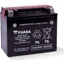 Yuasa YTX12-BS 12V 10.5AH 180CCA