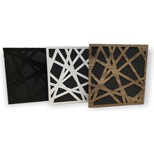 Eko Akustik Ekoakustik Eko Akustik Teraverse Ahşap Difüzör Akustik Panel 50CM*50CM Akustik Panel