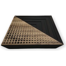 Eko Akustik Ekoakustik Eko Akustik Integrated Ahşap Difüzör Akustik Panel 50CM*50CM Akustik Panel