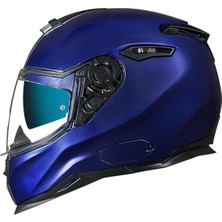 Nexx SX.100 Mat Mavi Kask