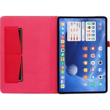 Gzplz Xiaomi Pad 5/5 Pro Için Tpu + Kumaş Tablet Kılıfı -Kırmızı (Yurt Dışından)