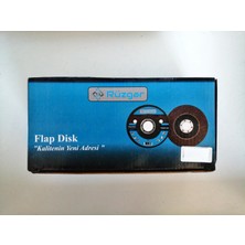 Rüzgar 115X22 Flap Disk Zımpara 40/60/80 Kum (10 Adet)