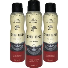 The End Kadın Deodorant 150 ml 3 Adet