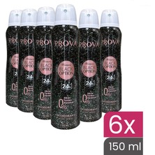 Prova Black Option Kadın Deodorant 150 ml 6 Adet