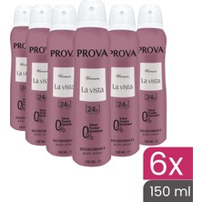 Prova La Vista Kadın Deodorant 150 ml 6 Adet