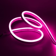 Forlife 12V Neon Şerit LED Pembe Işık