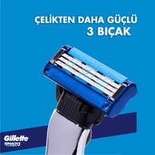 Gillette Mach3 Turbo Yedek Tıraş Bıçağı 5'li