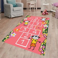 Bona Fortuna Sek Sek Oyun Halısı Dijital Baskılı Kaymaz Taban Yıkanabilir Çocuk Odası Halısı