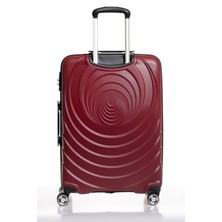 Pıerre Cardın 04PC1100-02-BR Bordo Unisex Orta Boy Bavul