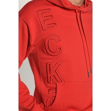 Benny Erkek Kırmızı Hoodie