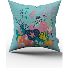 Cango Home Çift Tarafı Baskılı Özel Tasarım Yastık Kırlent Kılıfı 766-Ct