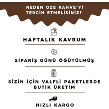 Oze Aromalı Filtre Kahve Tanışma Seti Irish Cream, All Day Blend, Vanilya 3'lü 250G
