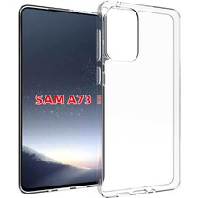 Caseworld Samsung Galaxy A73 Kapak Kamera Korumalı Süper Silikon Kılıf