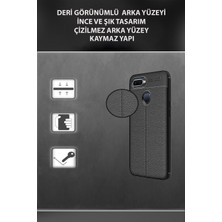 Caseart Samsung Galaxy A53 5g Kılıf Darbe Korumalı Deri Görünümlü Silikon Arka Kapak - Lacivert