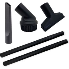 İcanpares King Uyumlu K 254 372 Xtreme P 275 PIRANHA 270 Elektrikli Süpürge Mini Başlık Seti Plastik Boru