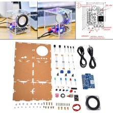 HU-009 2 Inç 3 W Mini Sper Ünite Ses Üretim Kiti Dıy ile LED Parlayan Bileşenler