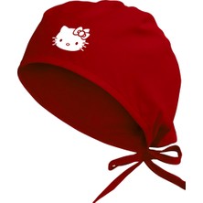 Tasarım Trend Hello Kitty Cerrahi Bone Kırmızı