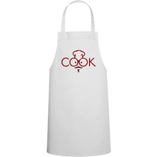 Tasarım Trend Cook Özel Baskılı Chef Mutfak Önlüğü
