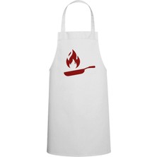 Tasarım Trend Tava Özel Baskılı Chef Mutfak Önlüğü