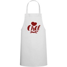 Tasarım Trend Chef Özel Baskılı Chef Mutfak Önlüğü