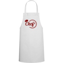 Tasarım Trend Chef Özel Baskılı Chef Mutfak Önlüğü