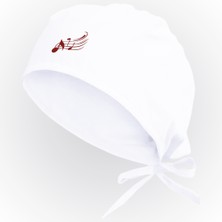 Tasarım Trend Müzik-Nota Temalı Özel Tasarım Cerrahi Bone Beyaz