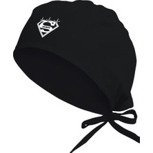 Tasarım Trend Super Nurse Ekg Cerrahi Bone | Hemşire Bonesi | Cerrahi Bone Siyah