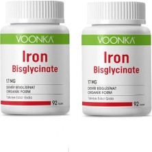 Demir Bisglisinat 17 Mg 92 Tablet X2