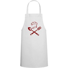 Tasarım Trend Özel Baskılı Chef Mutfak Önlüğü