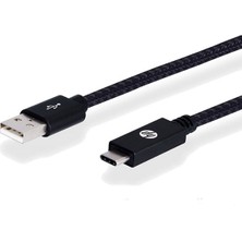 Hp Pro Usb-C V2.0 Kablo 0,25M - Siyah HP042GBBLK0.25TW