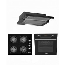 Exep Life 3'lü Ankastre Set Beyaz (E4E-EO320-EF240)