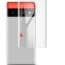 Microcase Google Pixel 6 Pro Full Arka Kaplama Tpu Soft Koruma Filmi